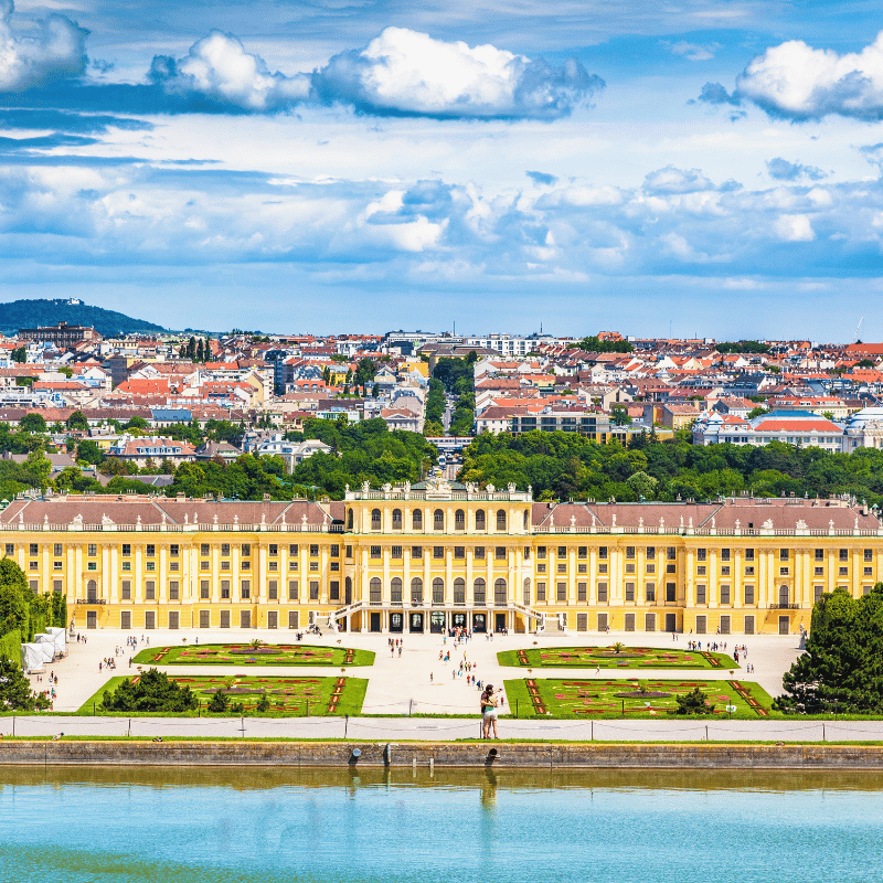 Castelo de Schönbrunn, Vienna, Áustria