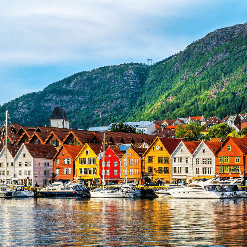 Bergen, a antiga capital da Noruega