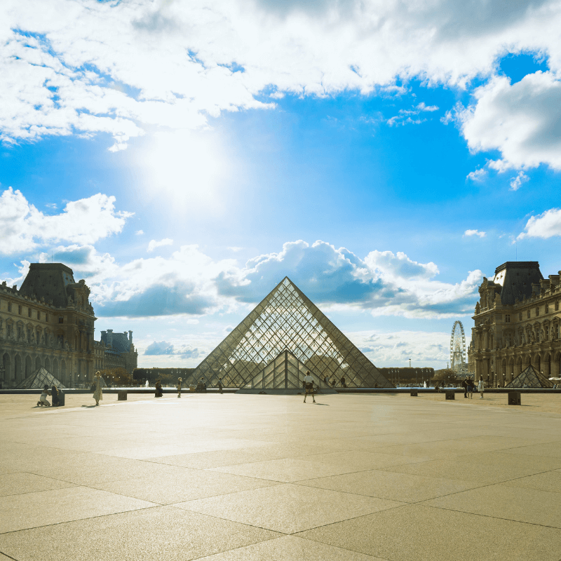 Museu do Louvre em Paris