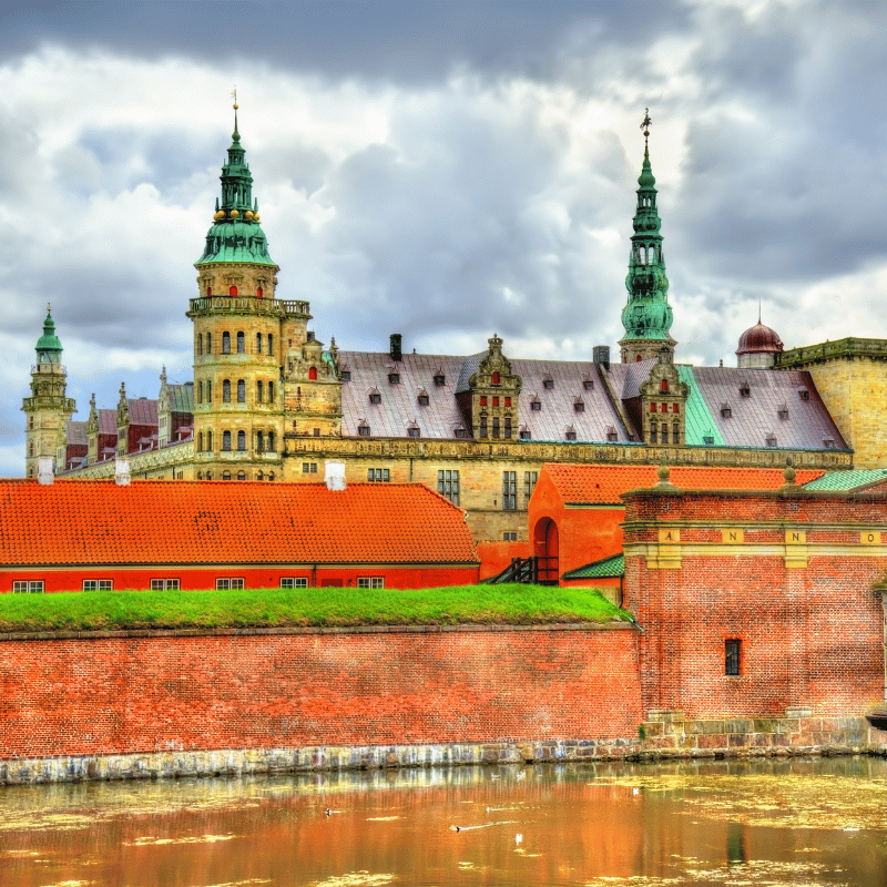 Castelo de Kronborg, na Dinamarca